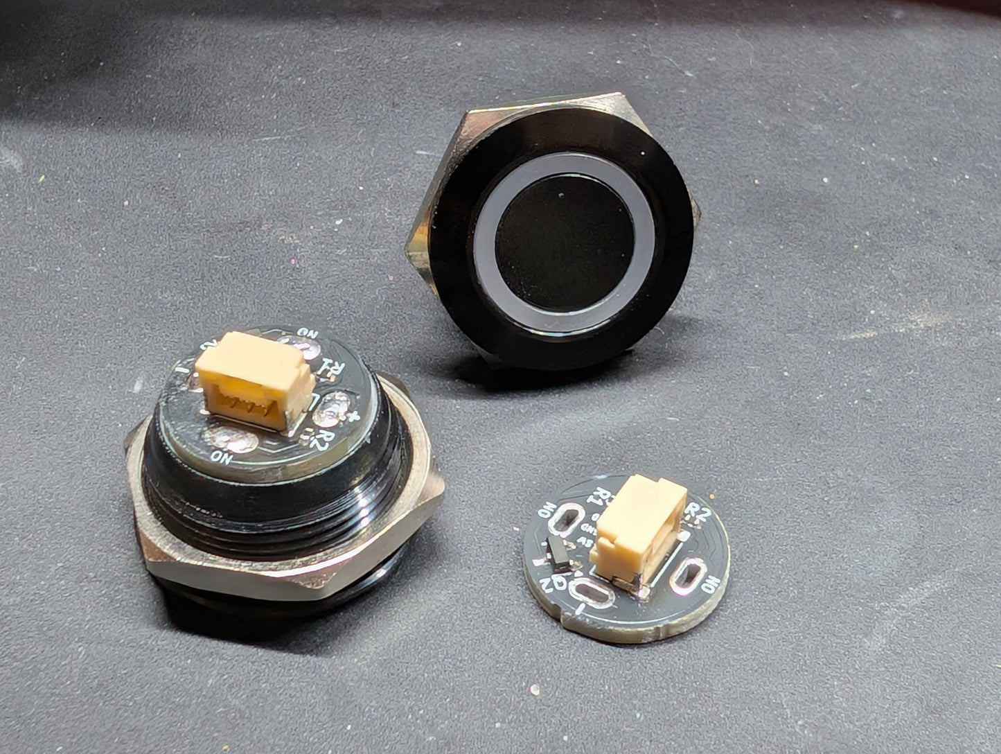 19mm low profile button