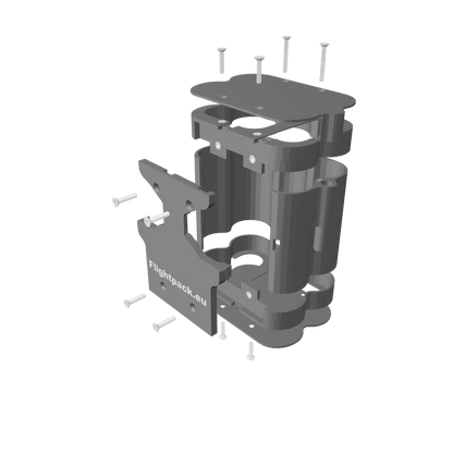 GT Flightpack 3D parts